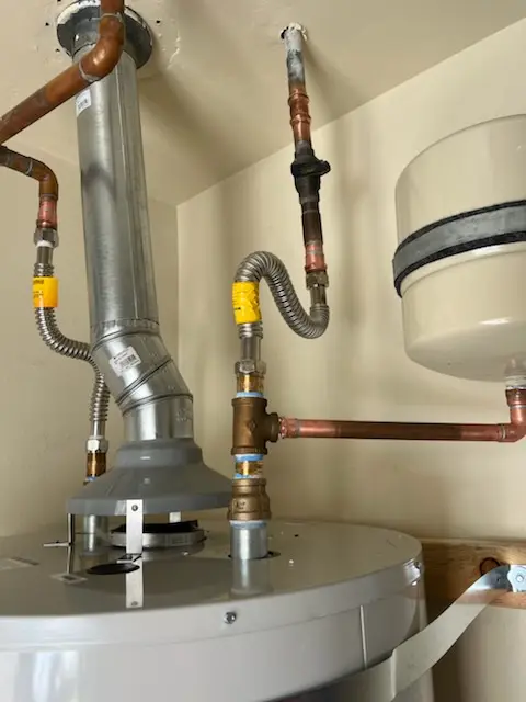 Water heater installation and plumbing repair in Camillus